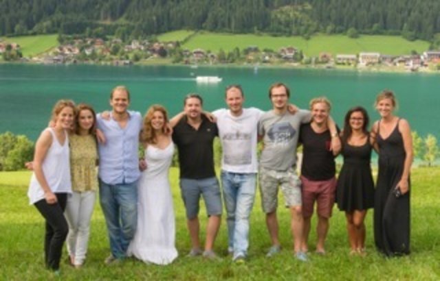 Die Mitglieder der Wiener Klangkommune