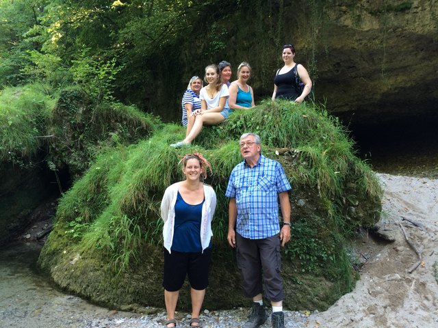 In Purgstall kann man die Erlaufschlucht durchwandern.