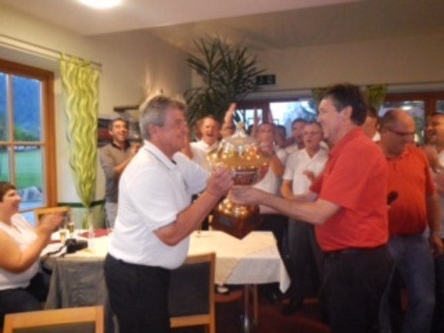 Felix Jud und Karl Bratschko sind die beiden Kapitäne beim Weststeirischen Ryder Cup. | Foto: KK