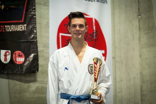 Niki Hörmann holte Gold in Basel.