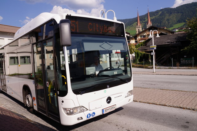 Jährlich nutzen ca. 110.000 Personen den Citybus in St. Johann. Die Gemeinde hofft mit der Gratis-Nutzung auf noch mehr Fahrgäste.