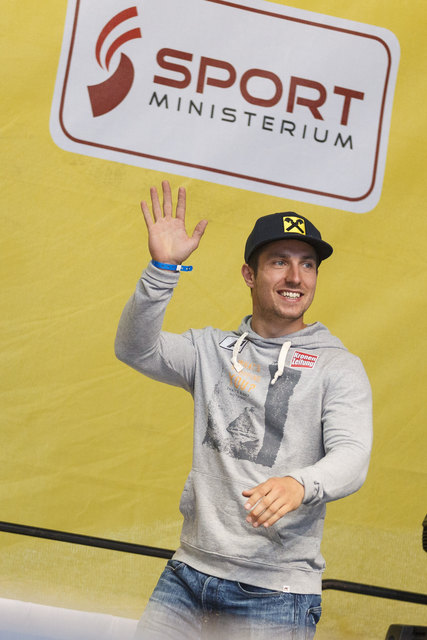 Sportstars wie Marcel Hirscher werden am Tag des Sports im Prater mit dabei sein.