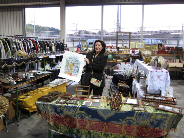 Der Kiwanis-Flohmarkt hat bereits Tradition.