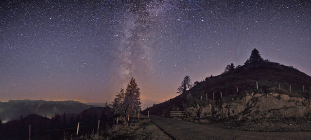 "Die vergangenen Tage waren einfach perfekt für die Astrofotografie", schwärmt unser Regionaut aus Hallein.