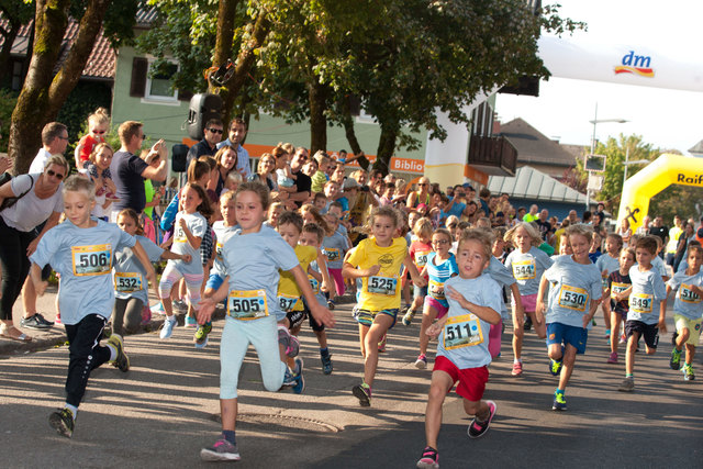 Den Kinderlauf in Seekirchen hat dm gesponsert.