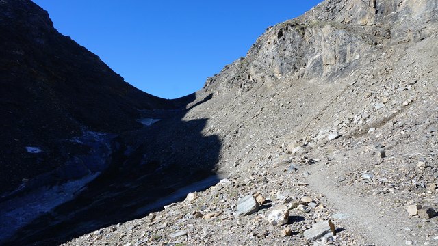 das Joch ist in Sicht