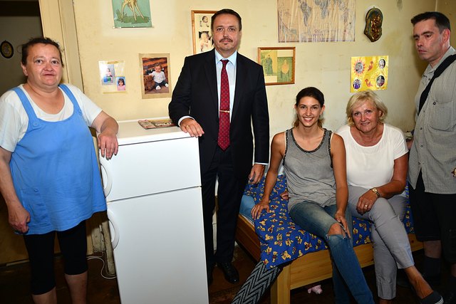 v.l.n.r. Beatrix Mühlbacher , Ernst Holzmann , Chantal Zanoni , Eva-Maria Hatzl , Berthold Heber