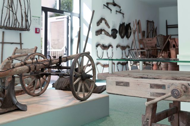 Auf rund 150 m² bietet das neue Museum interessante Einblicke in die frühere bäuerliche Arbeitswelt.