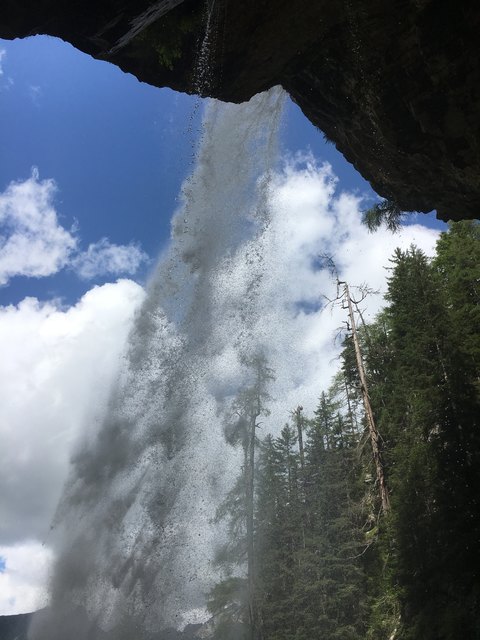 Johanneswasserfall bei Obertauern wunderschön