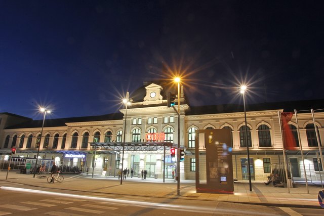 Am St. Pöltner Hauptbahnhof wird bis zum Sommner 2017 eine Polizei-Inspektion errichtet.