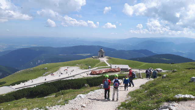 Wandern am Schneeberg mit meinen Liebsten
