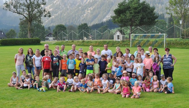 Die Kinder der Gemeinde Tragöß-St. Katharein hatten lustige abwechslungsreiche Ferien.