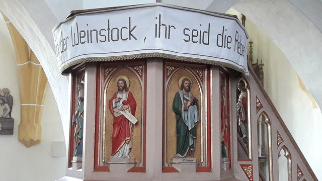 Ich bin der Weinstock, ihr seid die Reben.