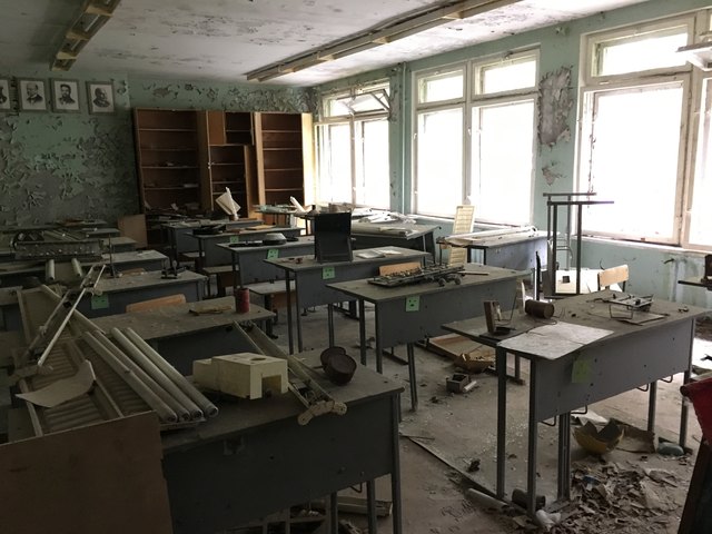 Schule in Prypjat | Foto: Christian Obermayr - EINFACHWERBEN