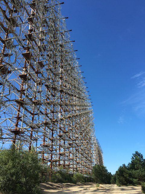 Die Radaranlage Tschernobyl 2 | Foto: Christian Obermayr - EINFACHWERBEN