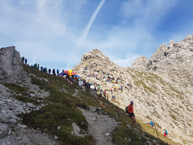 Mannersdorfer erobern den Dolomitenmann 2016.