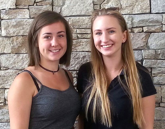 Martha Schoissengeyer (l.) und Lena Kieleithner.