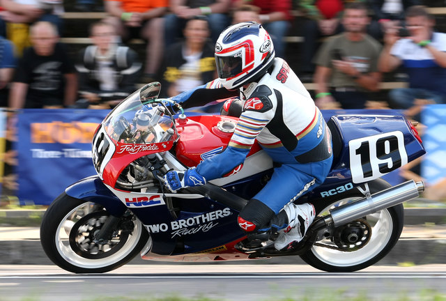 "Fast Freddie" Spencer kommt auch heuer wieder zum Oldtimer-Grand-Prix auf dem Hausruckring in Pitzenberg/Aich.