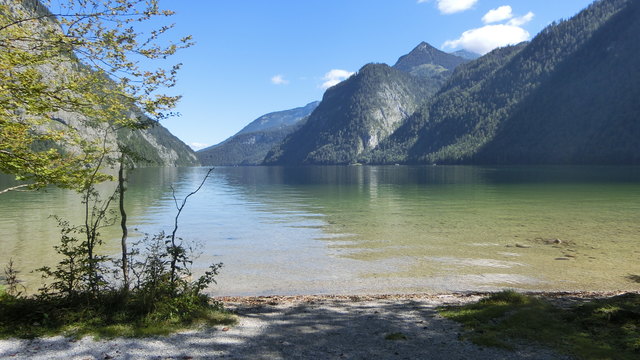 Der Königsee im Berchtesgadenerland