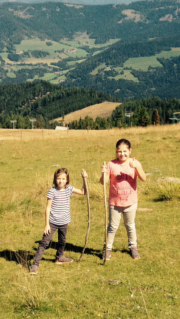 Das wandern macht Spaß!