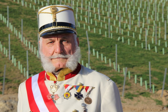 Auch Weingut Taggenbrunn besuchte "Kaiser" Friedrich Fritz