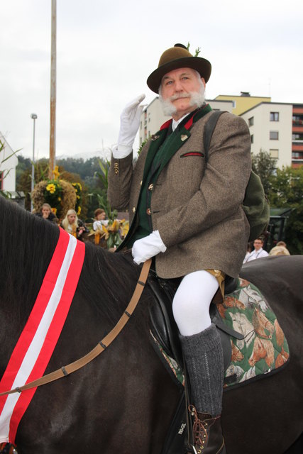 Hoch zu Ross kann man "Franz Josef I." ebenfalls bewundern