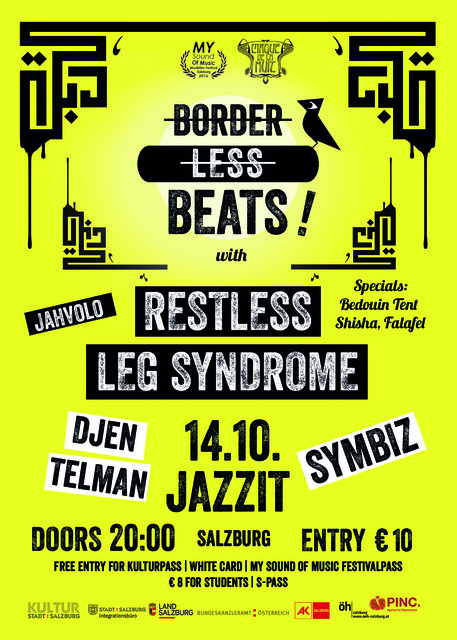 Plakat BORDERLESS BEATS!