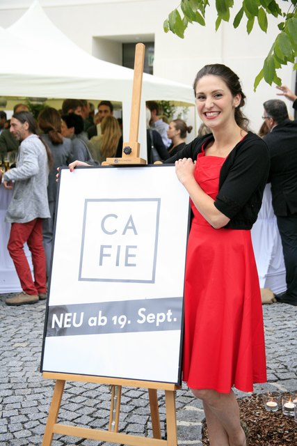 Ann-Sophie Stoll - stolze Chefin des CAFIE in Imst