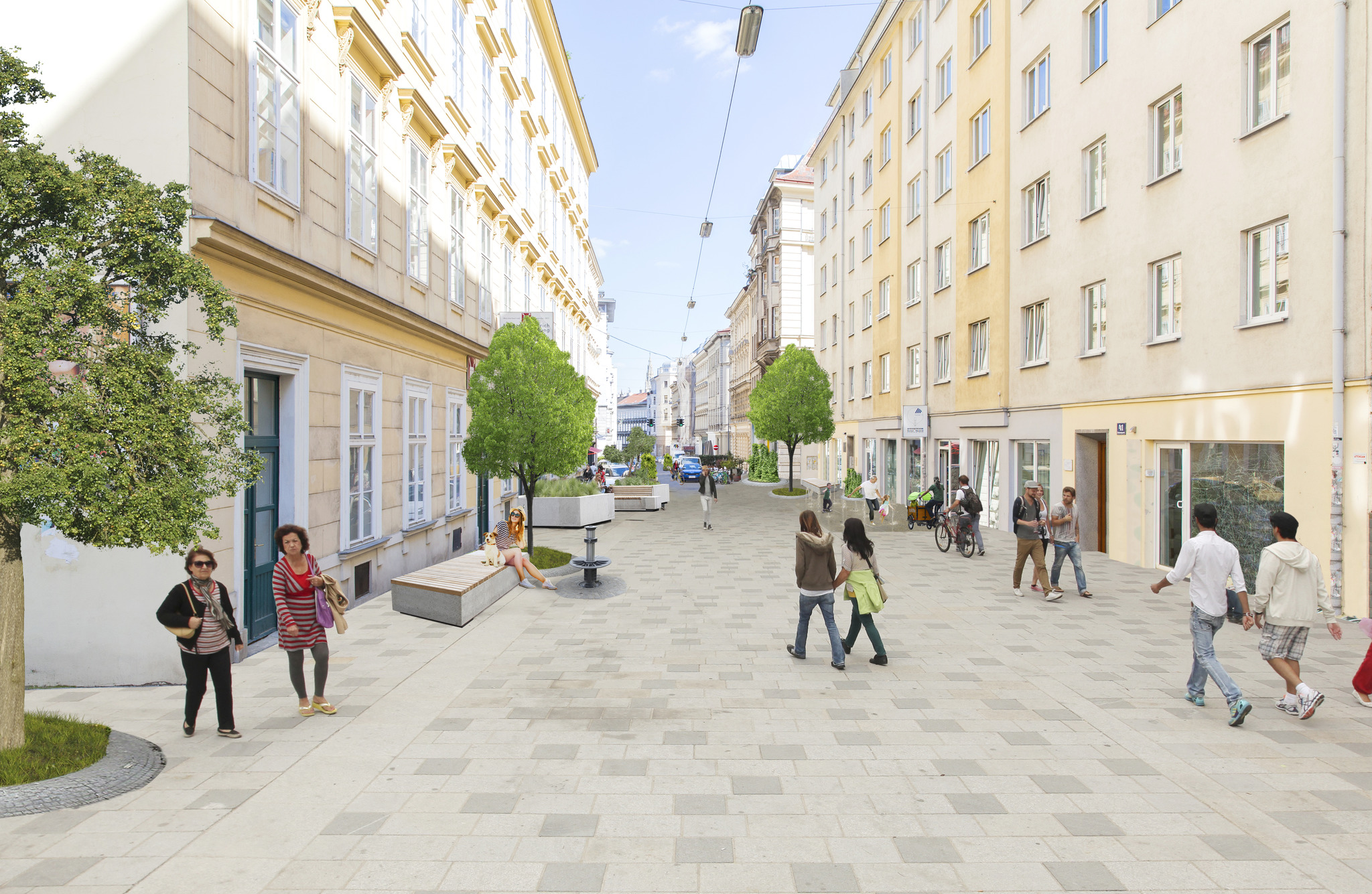 Wird Die Florianigasse Zur Begegnungszone Josefstadt