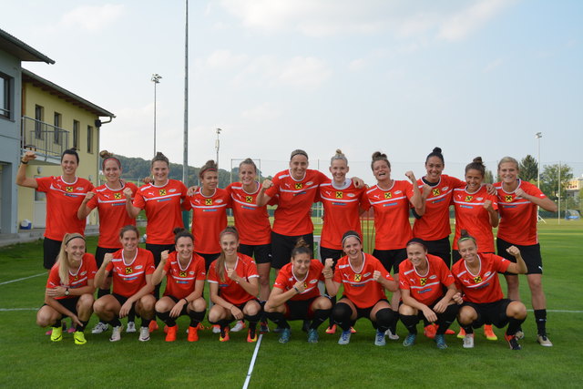 Das Frauennationalteam bereitete sich auf die erfolgreiche Qualifikation in Bad Tatzmannsdorf vor.