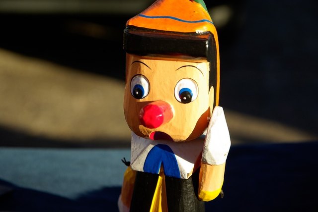 Pinocchio bekam beim Lügen eine lange Nase. | Foto: Pixabay