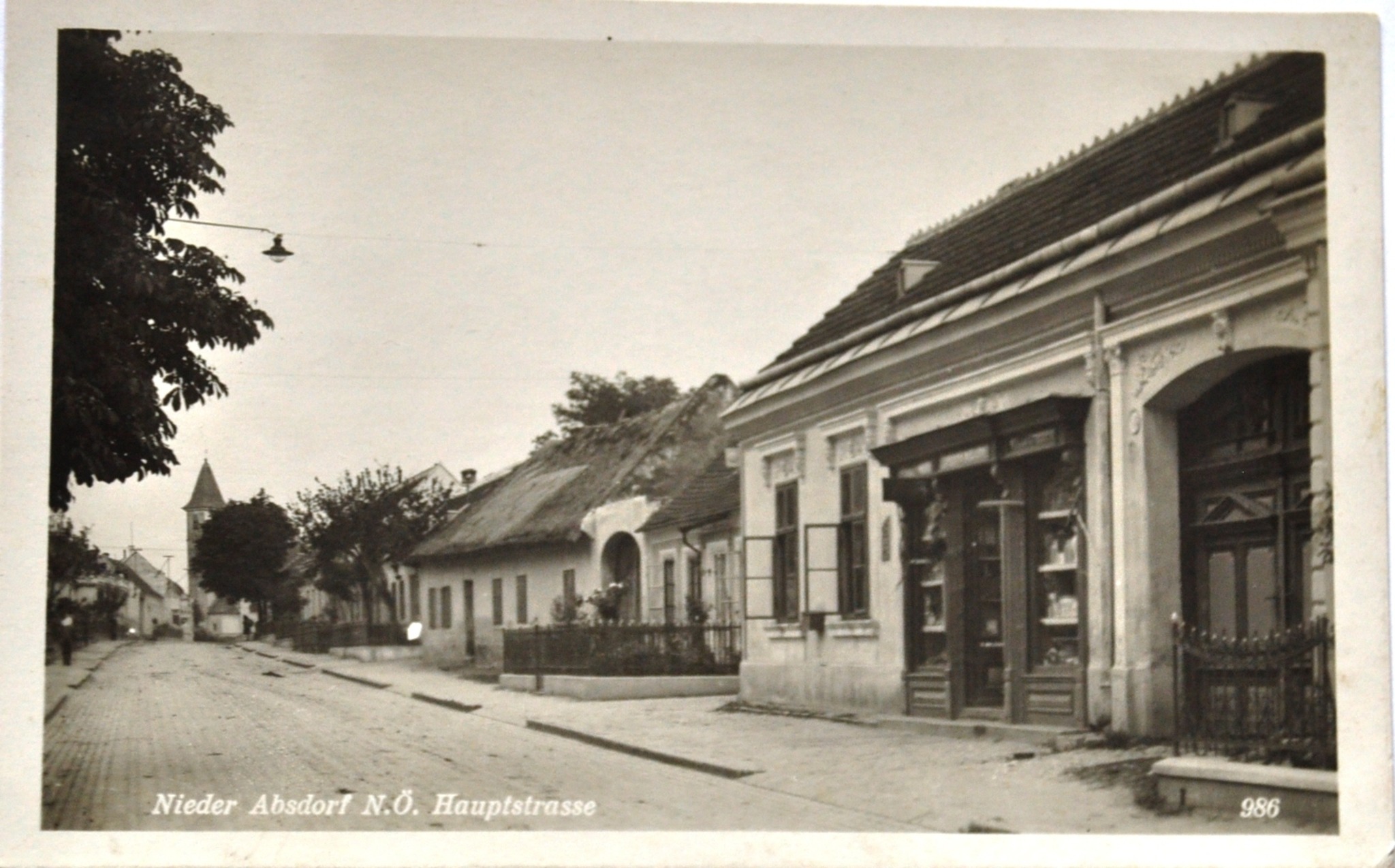 Damals & Heute Die Hauptstraße in Niederabsdorf Gänserndorf