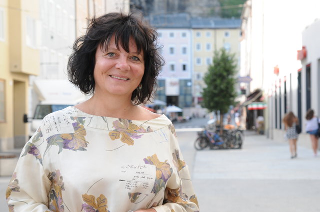 Von Shared-Space-Zonen wie hier in der Griesgasse ist Altstadtmarketing-Chefin Inga Horny überzeugt.