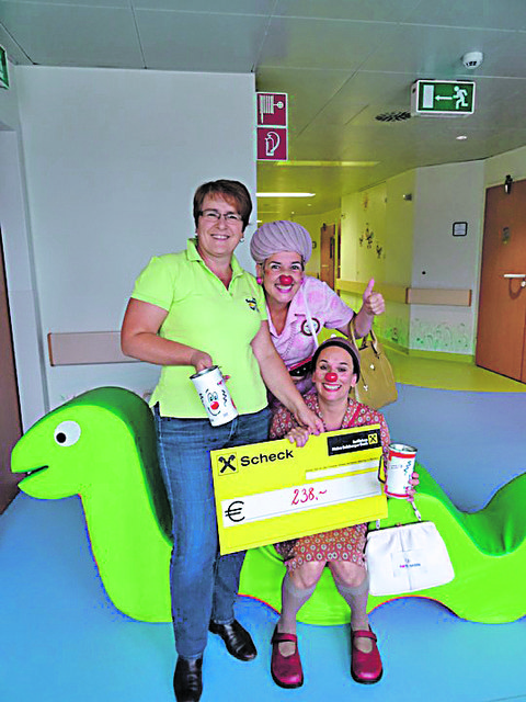 Elisabeth Schmiderer  mit den Clowndoctors | Foto: TVB