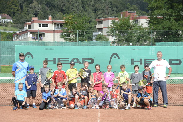 Die Kids-Cup-Teilnehmer.
