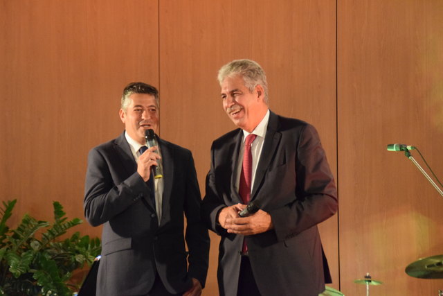 Finanzminister Hans Jörg Schelling stand Moderator Ronny Tekal in Sachen Schlagfertigkeit um nichts nach.