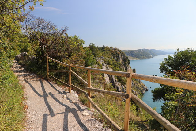 Am Rilkeweg in Duino unterwegs