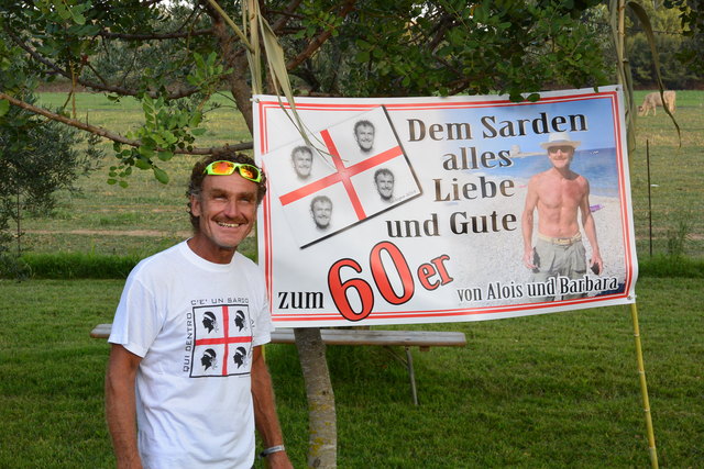 Hermann Kofler feierte seinen 60. Geburtstags in seinem zweiten Domizil auf Sardinien | Foto: KK