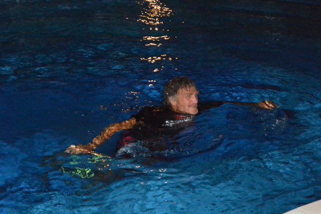 Hermann Kofler schwimmt ins neue Lebensjahr | Foto: KK