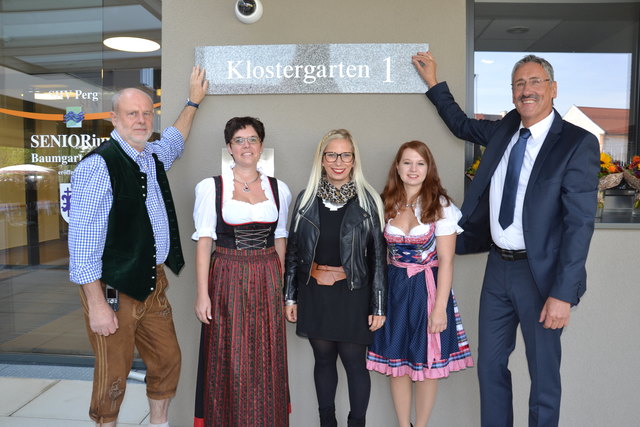 Viele Fotos Mit großem Fest wurde das Seniorium Baumgartenberg