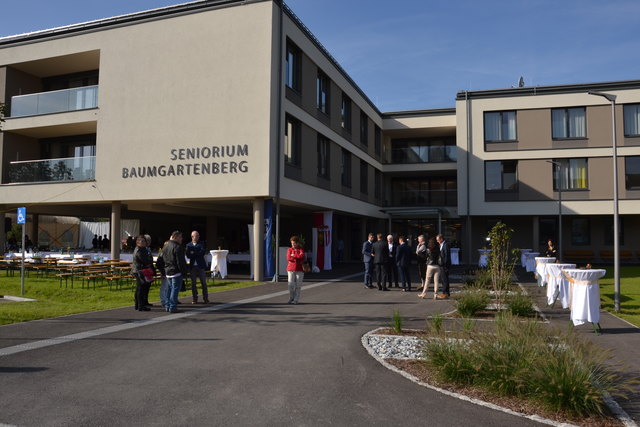 Viele Fotos Mit großem Fest wurde das Seniorium Baumgartenberg