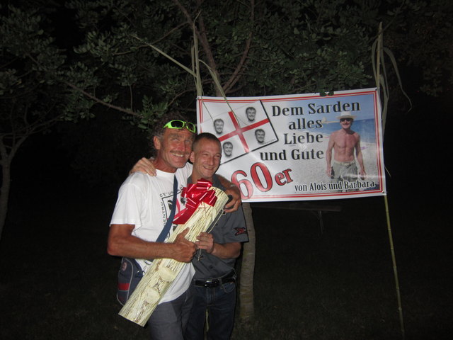 Auch sardische Freunde kamen zu der Geburtstagsfeier | Foto: KK