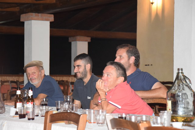 Ein Teil seiner sardischen Freunde