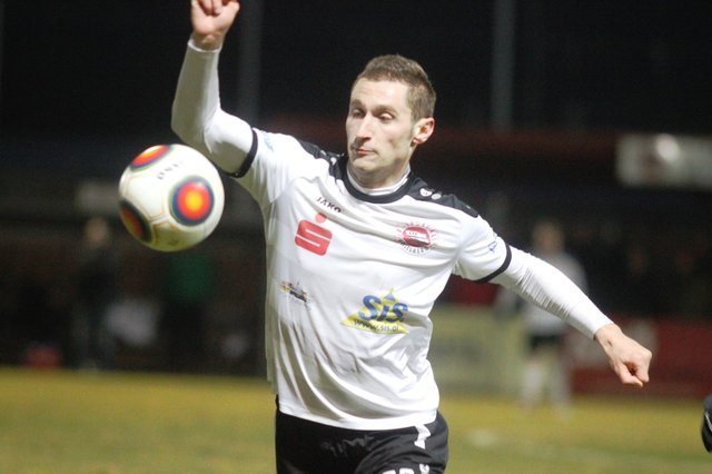 Dragan Jelic traf gegen heiligenkreuz bereits nach zwei Minuten zum 1:0. Am Ende siegte der ASK mit 2:0. | Foto: Taucher