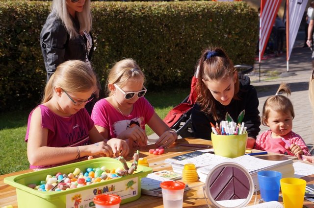 Playmais war einer der Partner des WOCHE-Familienfests. Den Kindern gefiel es. | Foto: WOCHE