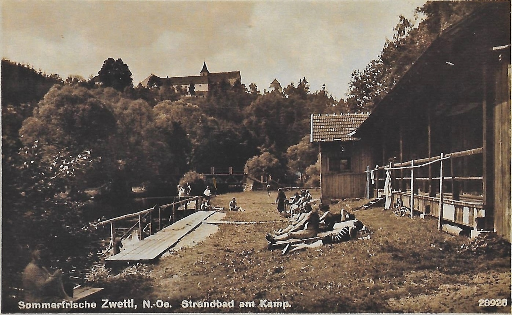 Damals & Heute Kampbad in Zwettl Zwettl