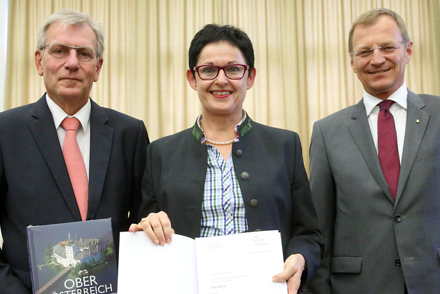 Enzenhofer, Gruber und Stelzer (v.l.).