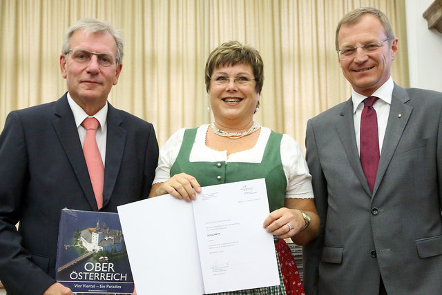 Enzenhofer, Grundner und Stelzer (v.l.).