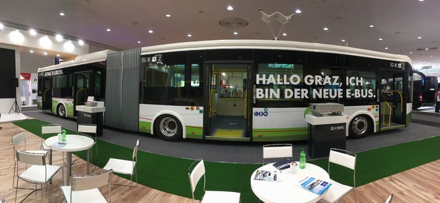 Graz-Premiere: Der erste Elektro-Bus wird Mitte November im Grazer Linienbetrieb in Form einer einjährigen Testphase starten.