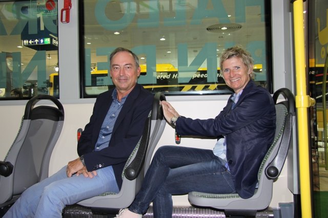 Sitzprobe: Vorstand Barbara Muhr und Aufsichtsrat Kurt Fassl